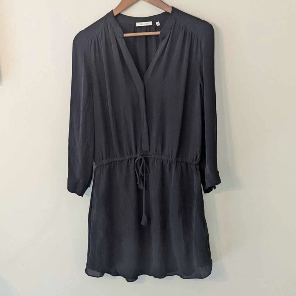 Babaton Black Long Sleeve Dress